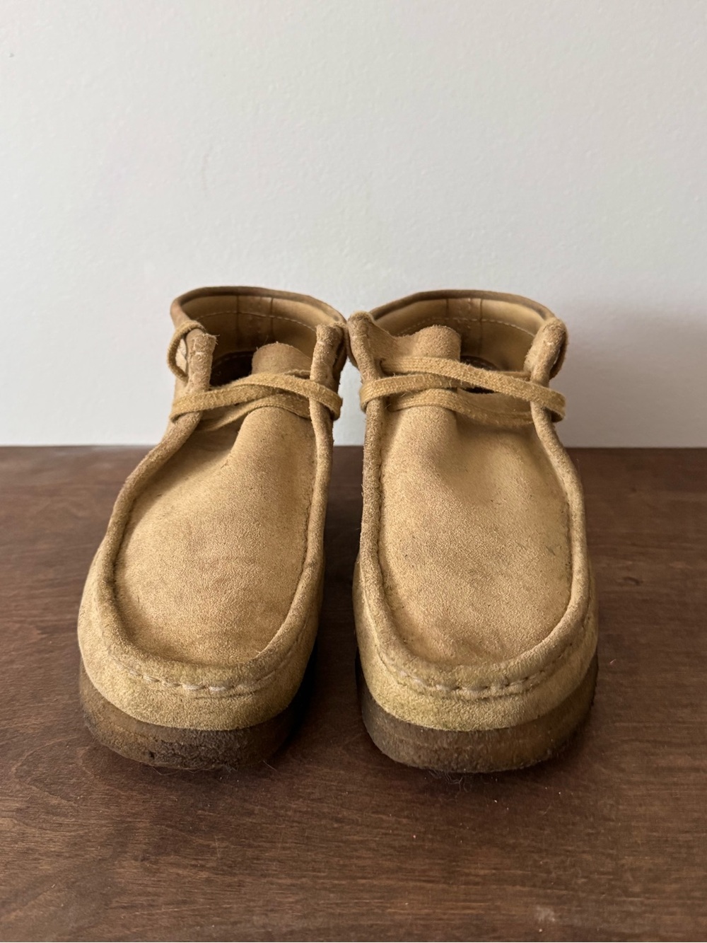 Clarks Tan Suede Casual Lace-Up Shoe